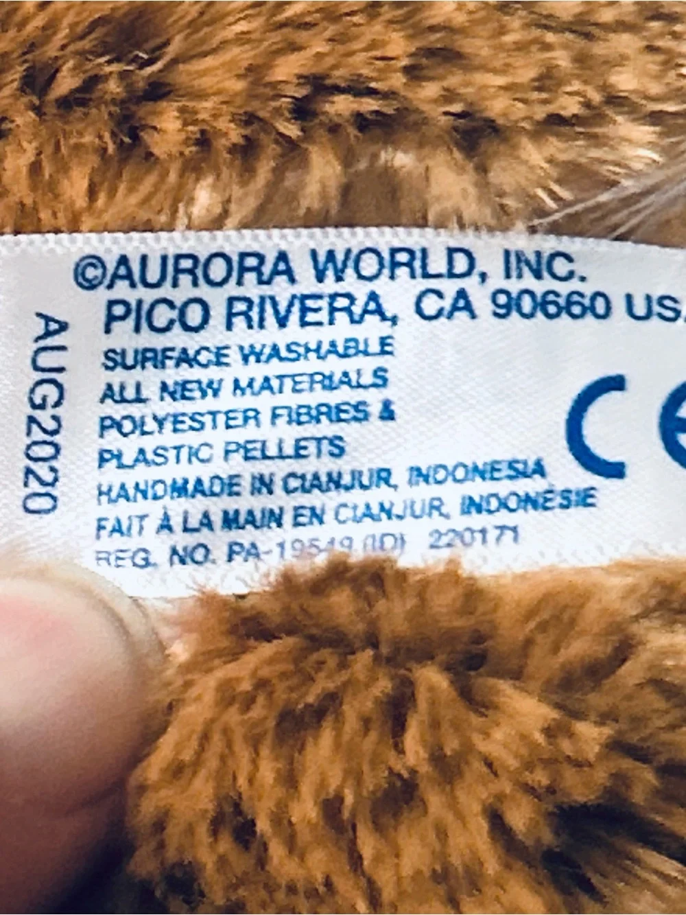 Breyer Aurora Pinto Horse Plush Toy 11